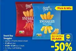 Lidl Snack day snuggles aanbieding