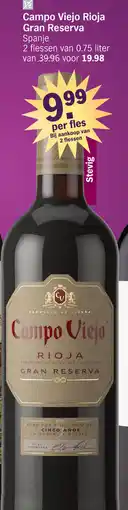 Albert Heijn Campo Viejo Rioja Gran Reserva aanbieding