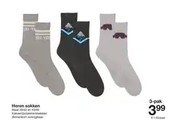 Zeeman Heren sokken aanbieding