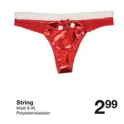 Zeeman String aanbieding