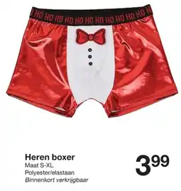 Zeeman Heren boxer aanbieding