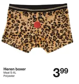 Zeeman Heren boxer aanbieding