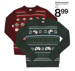Zeeman Kinder kersttrui aanbieding
