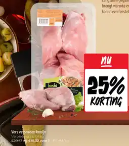Jumbo Vers versneden konijn aanbieding