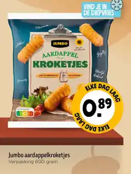 Jumbo Jumbo aardappelkroketjes aanbieding
