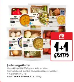 Jumbo Jumbo soeppakketten aanbieding