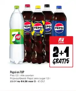 Jumbo Pepsi en 7UP aanbieding