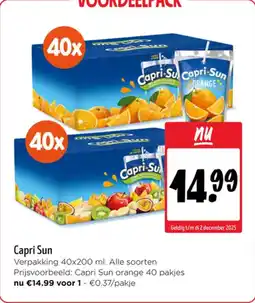 Jumbo Capri Sun aanbieding