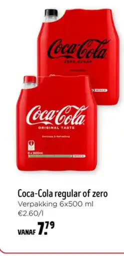 Jumbo Coca-Cola regular of zero aanbieding