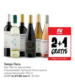 Jumbo Tiempo i Tierra aanbieding