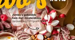 Jumbo Jumbo's gekookte ham met mosterdsaus aanbieding