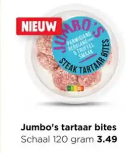 Jumbo Jumbo's tartaar bites aanbieding