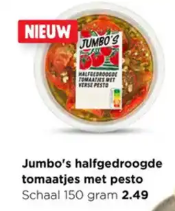 Jumbo Jumbo's halfgedroogde tomaatjes met pesto aanbieding