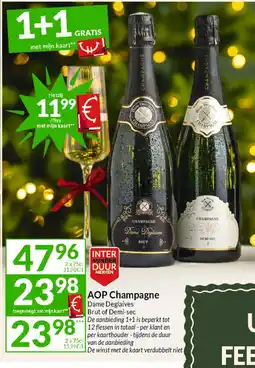 Intermarché AOP Champagne aanbieding