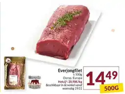 Intermarché Everjongfilet aanbieding