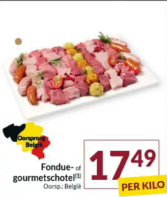 Fondue of Gourmetschotel