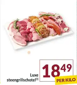 Intermarché Luxe Steengrillschotel aanbieding