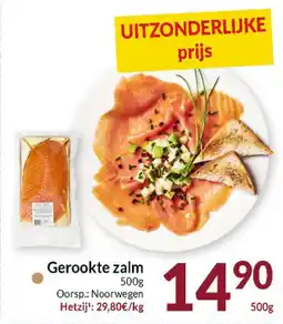 Intermarché Gerookte Zalm aanbieding