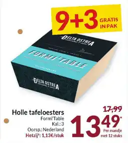 Intermarché Holle Tafeloesters Formi'Table aanbieding