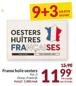 Intermarché Franse holle oesters aanbieding