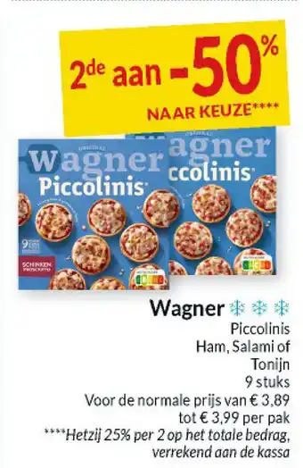 Intermarché Wagner Piccolinis aanbieding