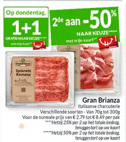 Intermarché Gran Brianza Italiaanse charcuterie aanbieding
