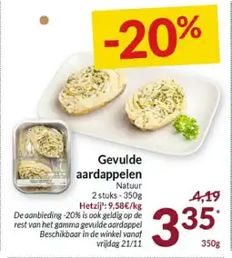 Intermarché Gevulde Aardappelen aanbieding