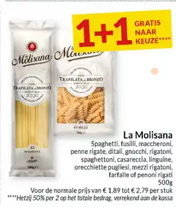 Intermarché La Molisana aanbieding