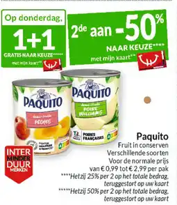 Intermarché Paquito aanbieding