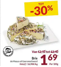 Intermarché Brie de Meaux of Gearomatiseerd aanbieding