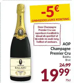 Intermarché AOP Champagne Premier Cru aanbieding
