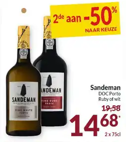 Intermarché Sandeman DOC Porto aanbieding