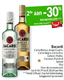 Intermarché Bacardi aanbieding