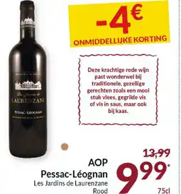 Intermarché AOP Pessac-Léognan Les Jardins de Laurenzane aanbieding