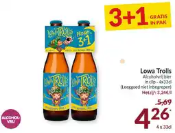 Intermarché Lowa Trolls Alcoholvrij bier In clip aanbieding