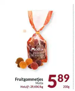 Intermarché Fruitgommetjes Motta aanbieding