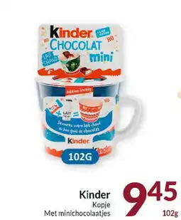Intermarché Kinder Kopje Met minichocolaatjes aanbieding