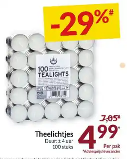 Intermarché Theelichtjes aanbieding