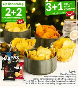 Intermarché Lay's Max of Sensations aanbieding