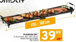 Trafic Homday plancha xxl aanbieding