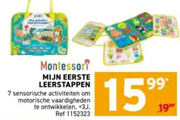 Trafic Montessori mijn eerste leerstappen aanbieding