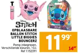 Trafic Opblaasbare ballon stitch little biggies bouncerz aanbieding