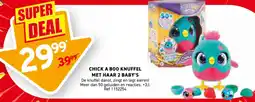 Trafic Chick a boo knuffel met haar 2 baby's aanbieding