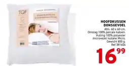Trafic Hoofdkussen donsgevoel aanbieding