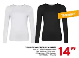 Trafic T-shirt lange mouwen dames aanbieding