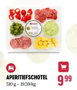 Delhaize Aperitiefschotel aanbieding