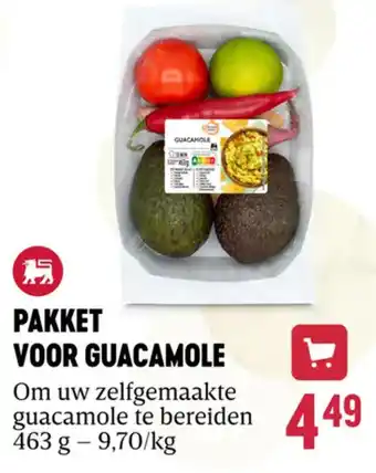 Delhaize Pakket voor guacamole aanbieding