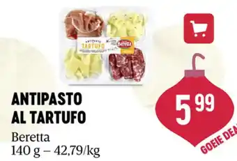 Delhaize Beretta antipasto al tartufo aanbieding