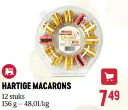 Delhaize Hartige macarons aanbieding