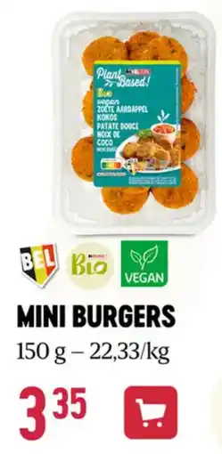 Delhaize Mini burgers aanbieding